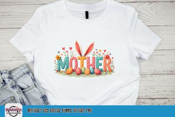 Download Mother's Day Easter Bunny Letters PNG - Bunny letters Collection