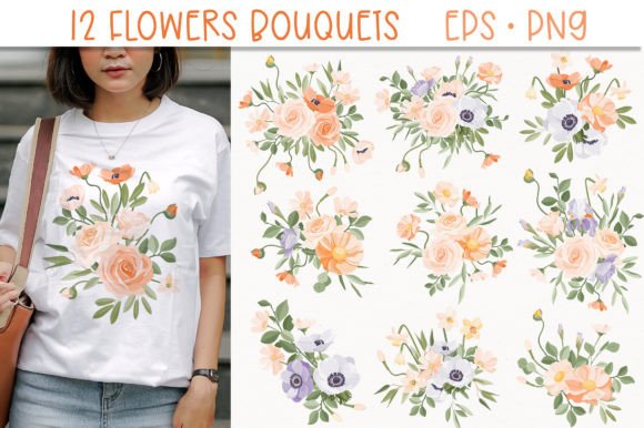 Download Rose Bouquet PNG, Vector Spring Flowers - Flowers Collection
