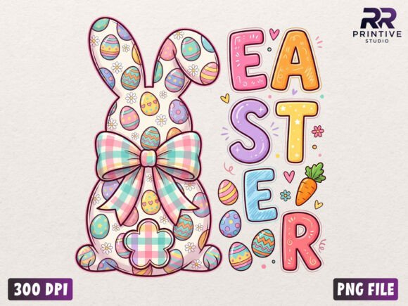 Download Cute Easter Bunny Letters PNG - Bunny letters Collection
